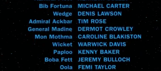 Jedi Credits